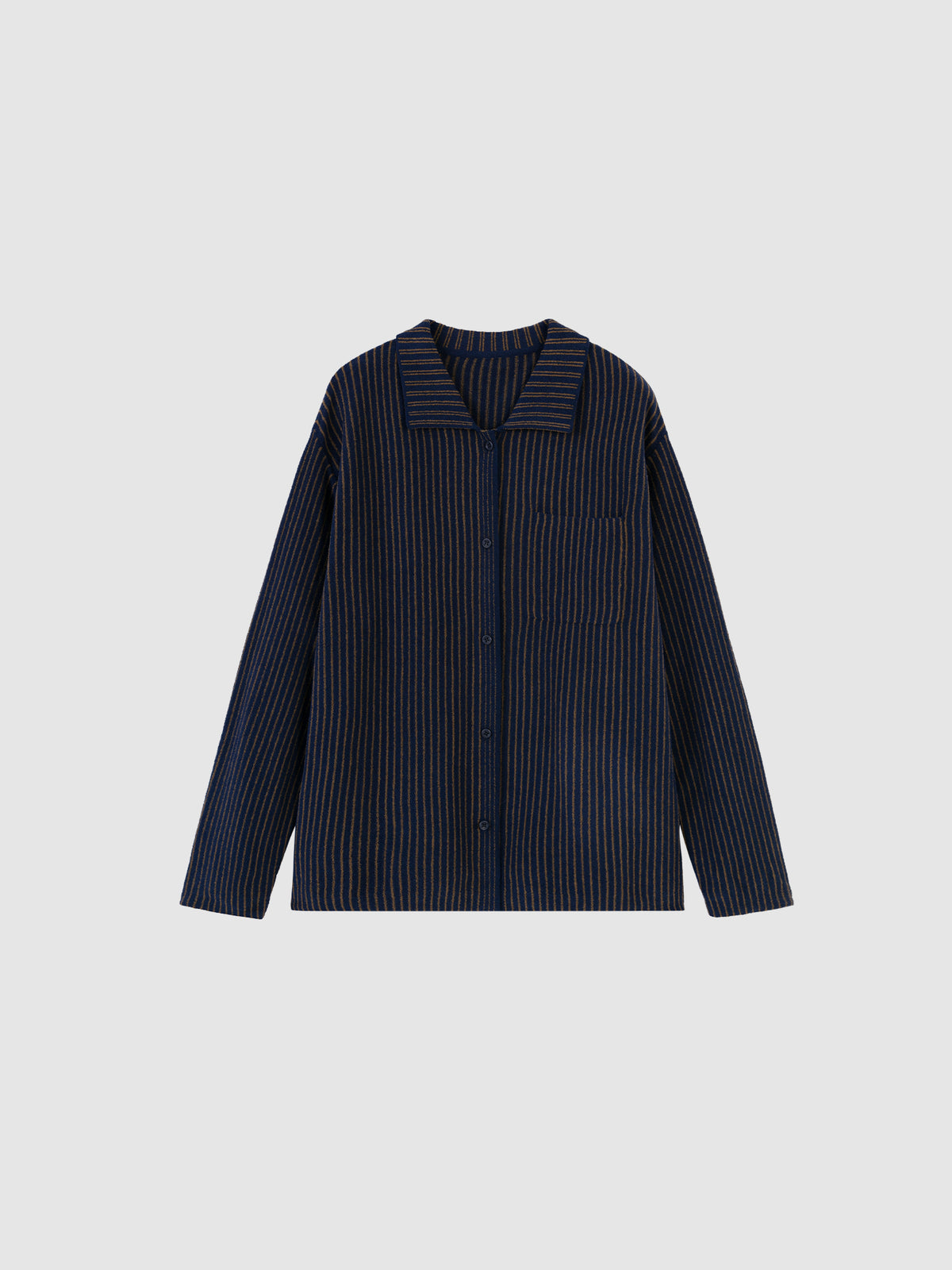 Contrast-Striped Half-Velvet Loungewear