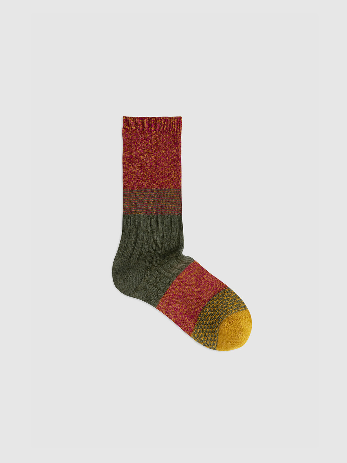 Purple Label AR Merino Wool Textured Socks