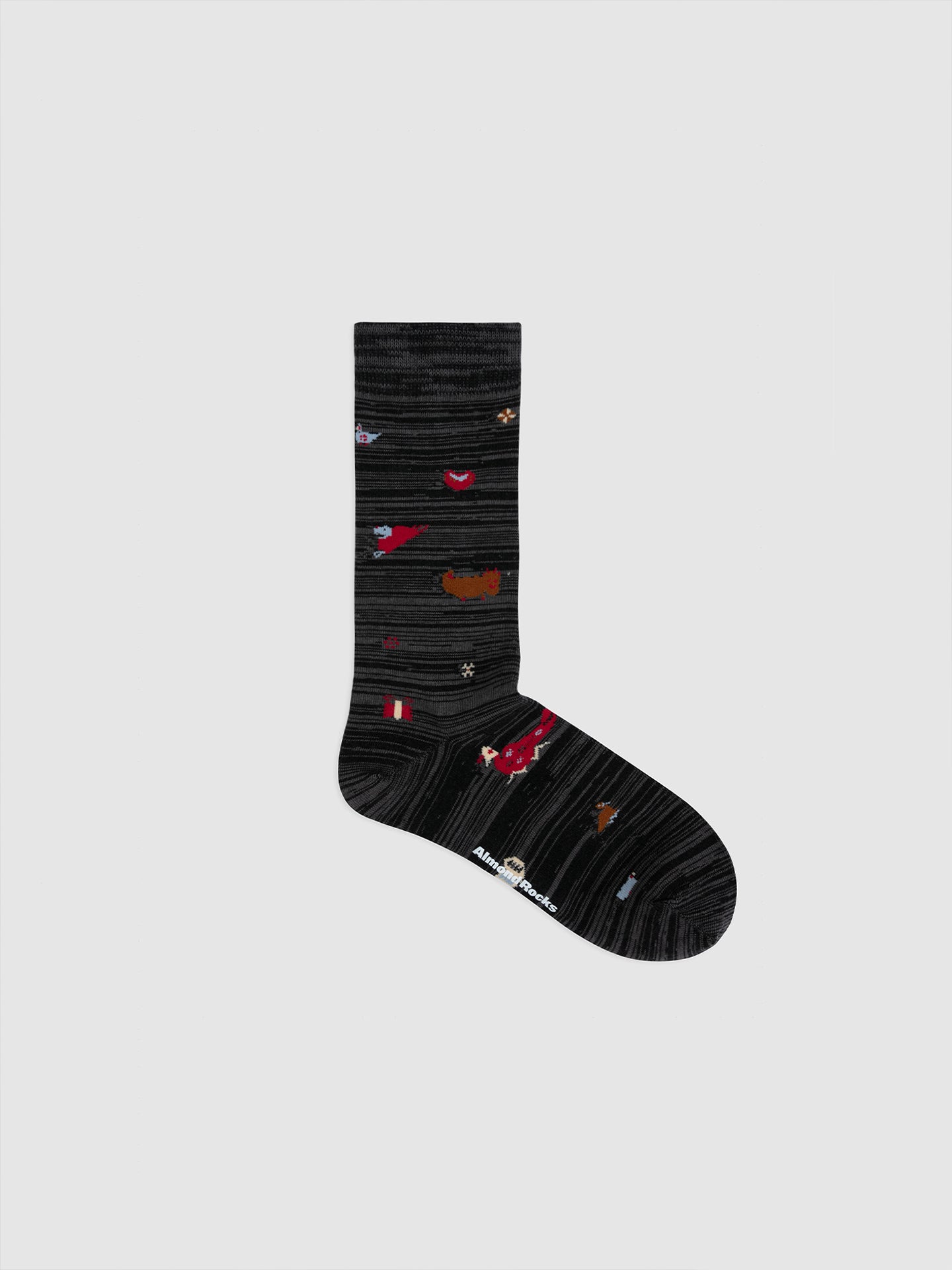 Modern Hmong Art Crew Sock
