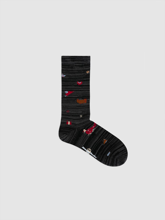 Modern Hmong Art Crew Sock