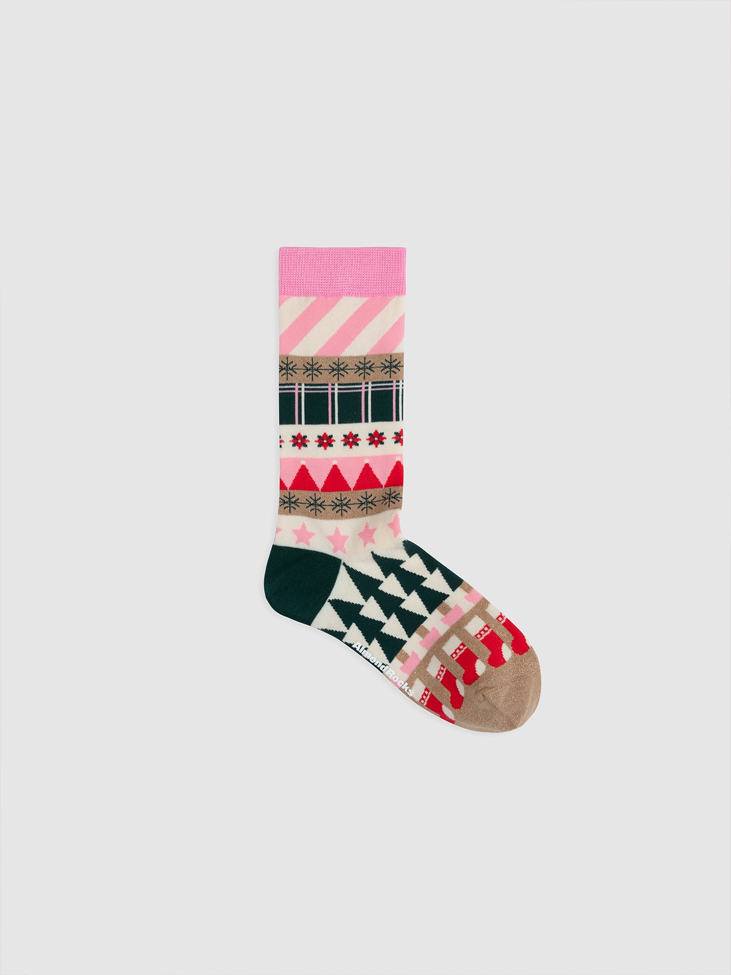 Christmas Patterned Crew Sock