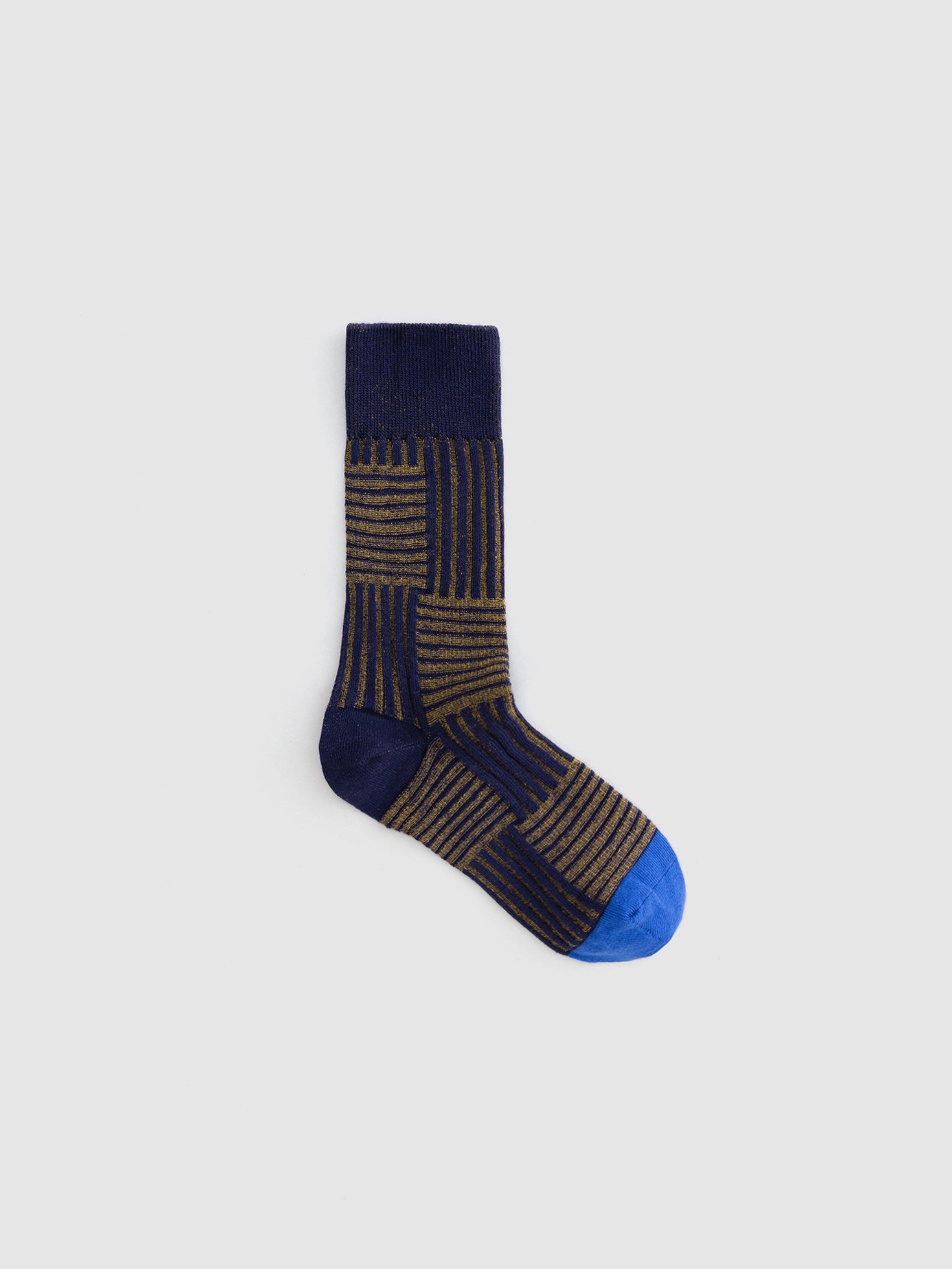 Twisted Stripe Crew Socks