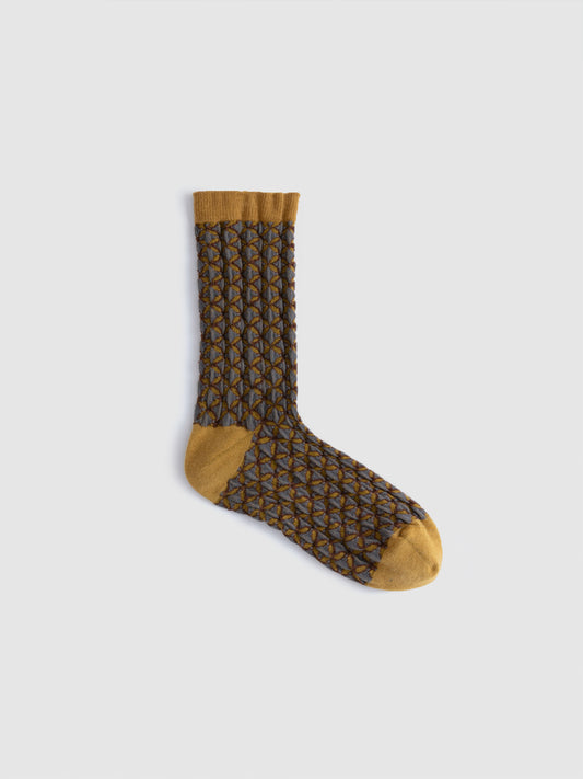 Antique Currency Crew Sock