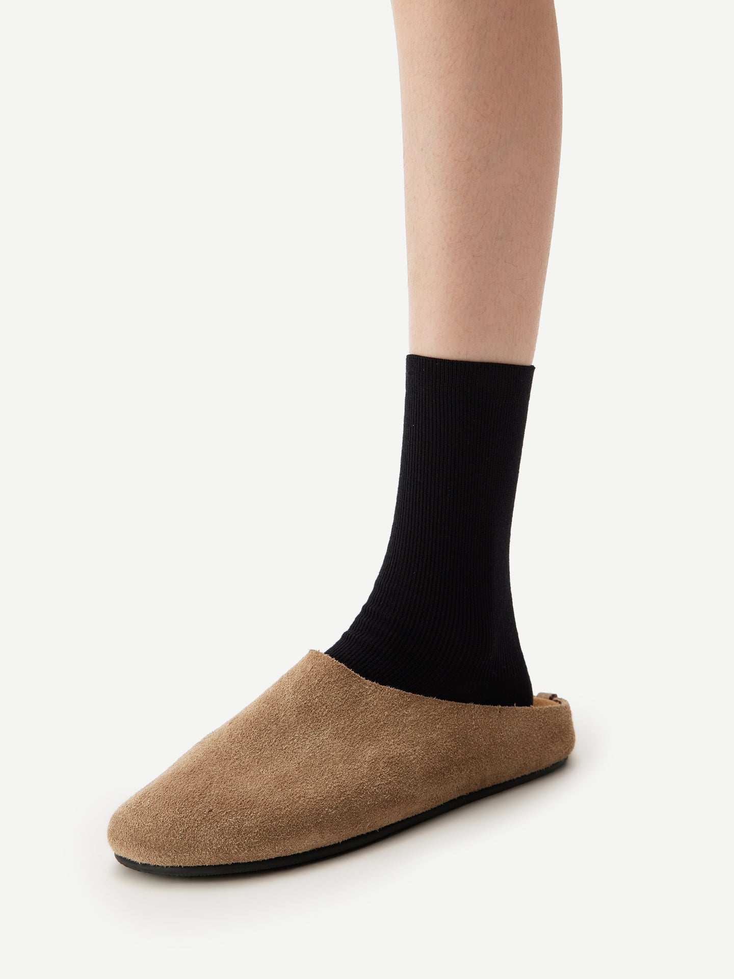 Merino Mulberry Crew Sock