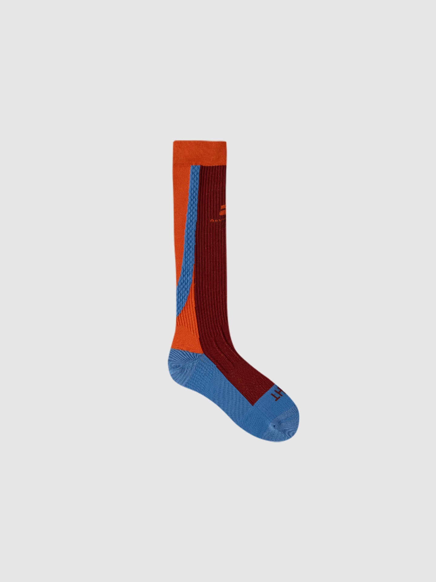 Color-Block Sport Compression Sock