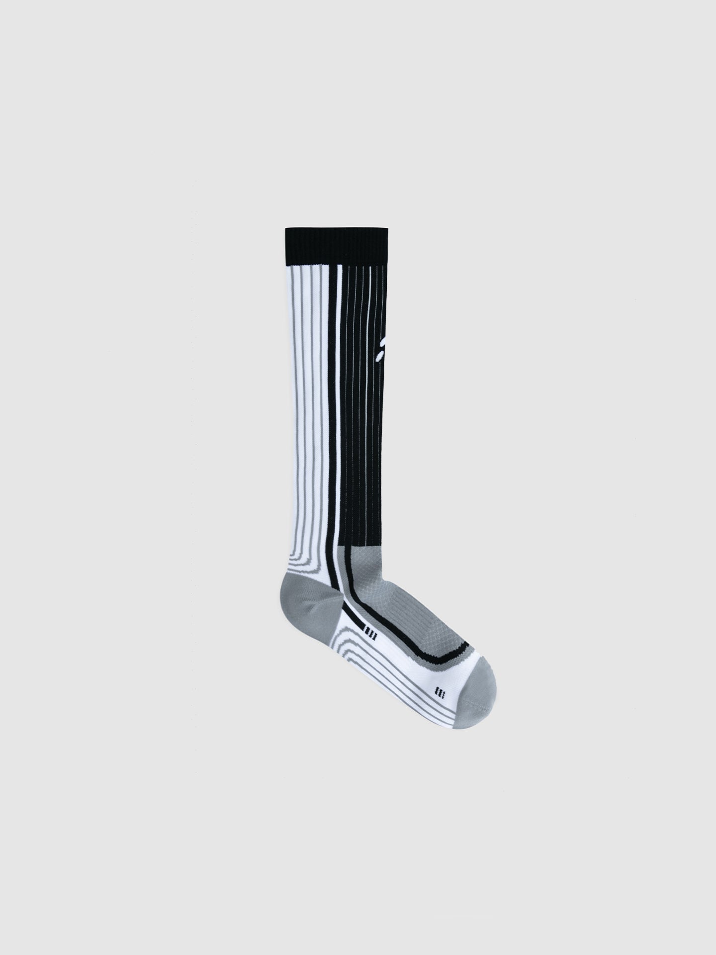 Contrast Stripe Compression Sport Sock