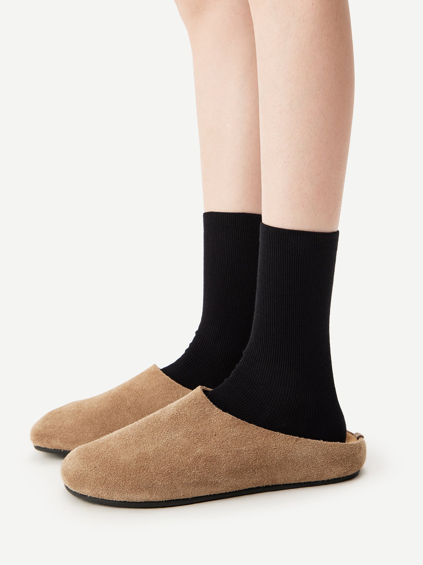 Merino Mulberry Crew Sock