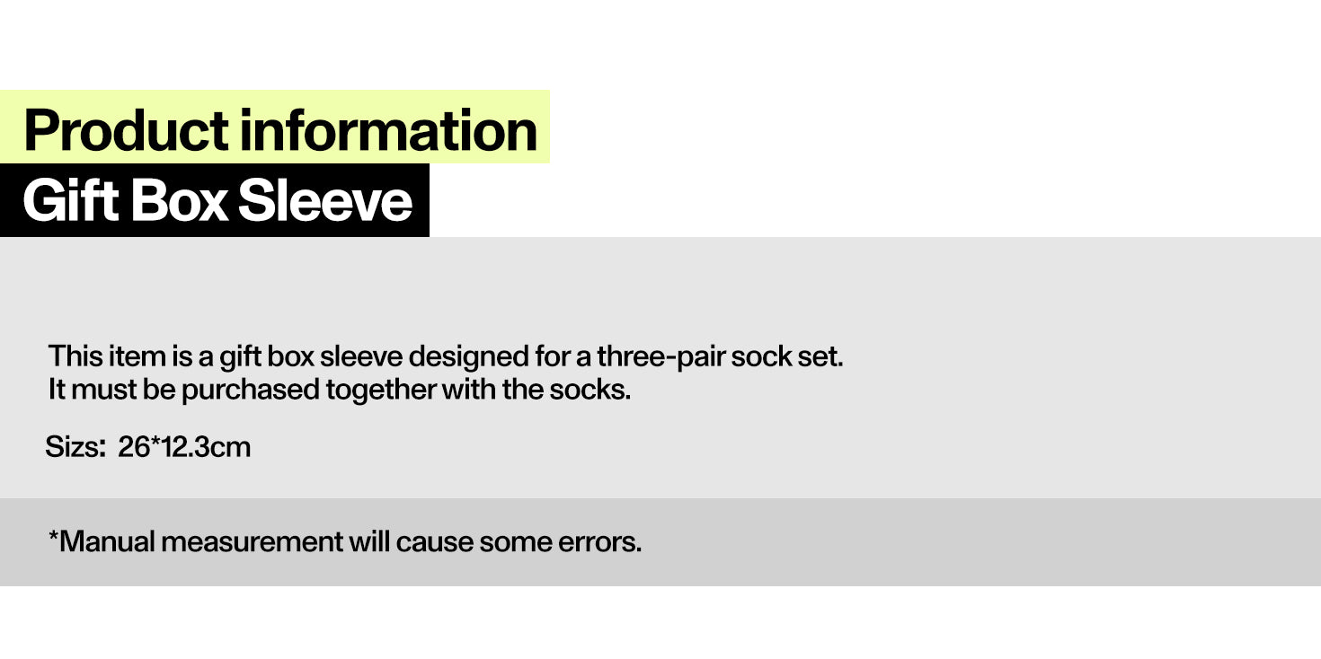 A Rare Moment x CW MOSS 3-Pack Gift Box Sleeve