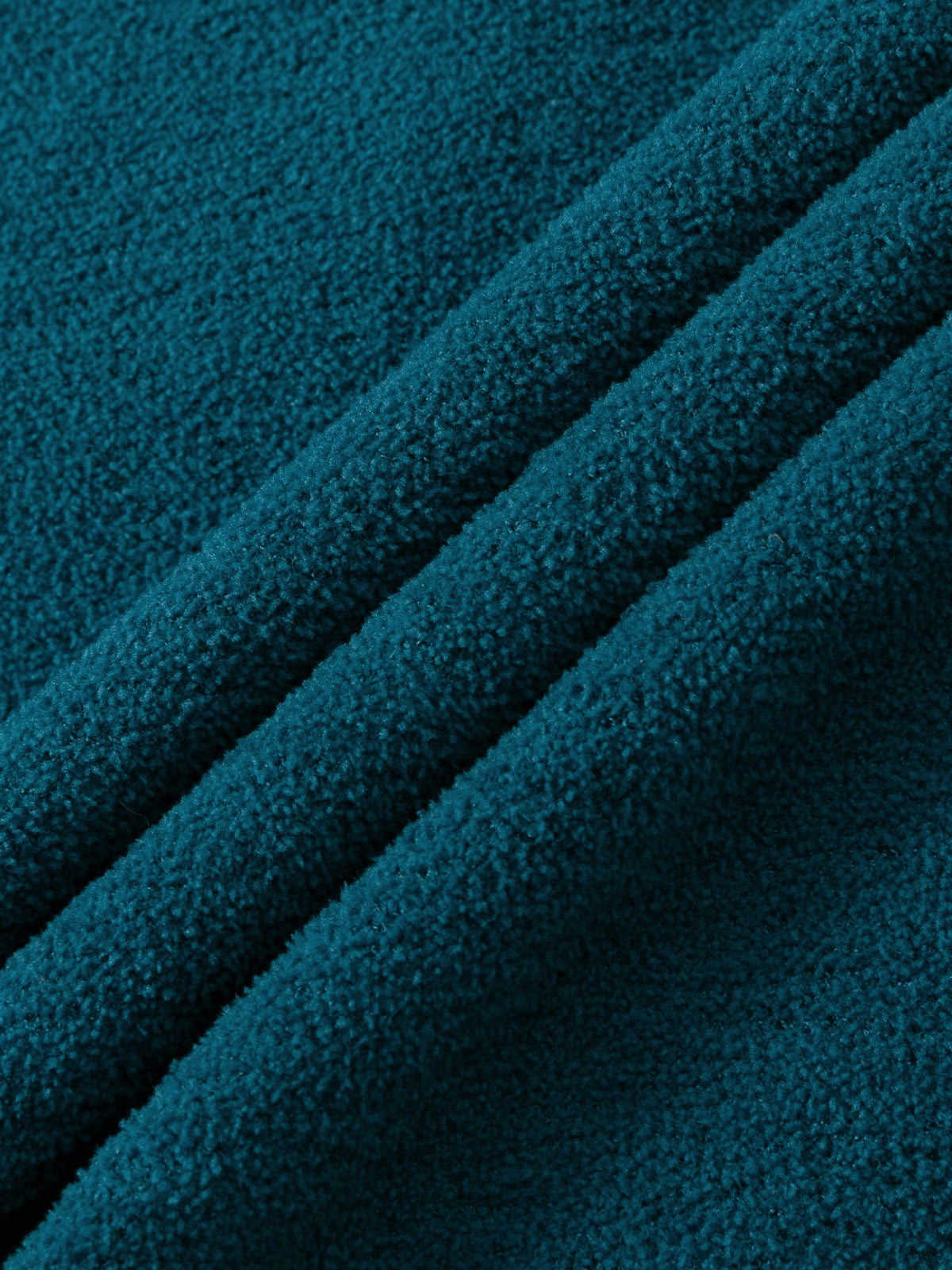 Contrasting-Color Pocketed Lightweight Fleece Loungewear