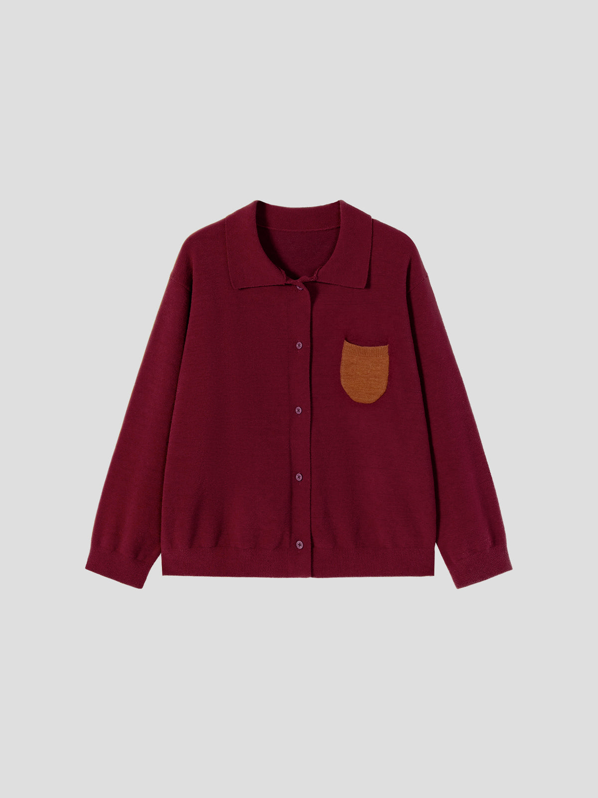 Contrasting-Color Pocketed Lightweight Fleece Loungewear