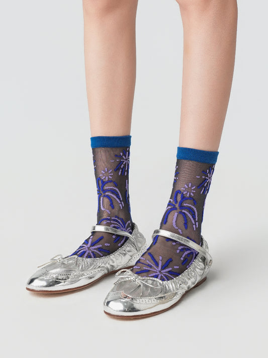 Firework Illusion Lite Crew Socks