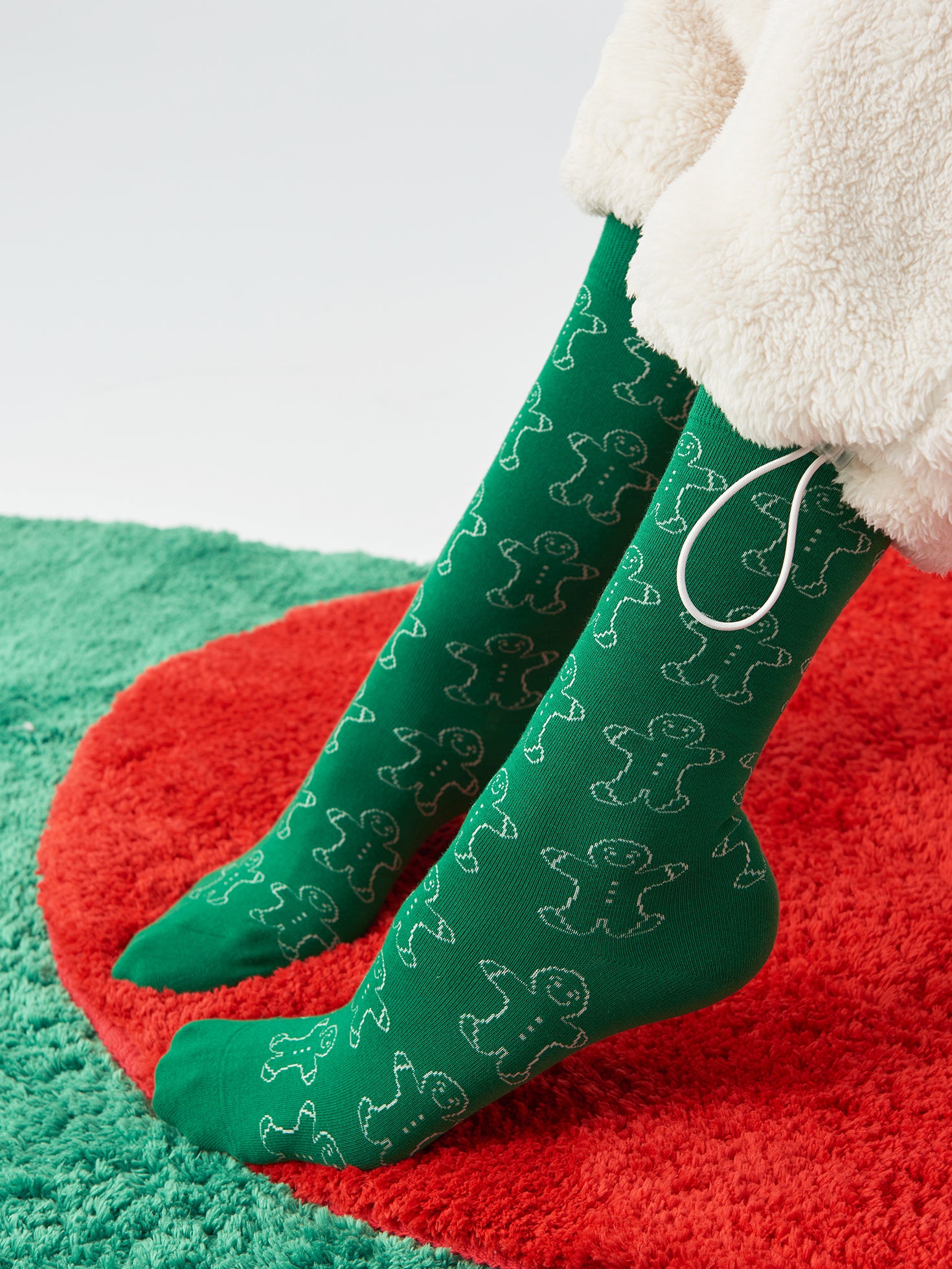 Gingerbread Crew Sock