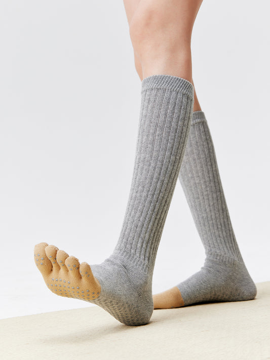 Five-Toe Crew Socks