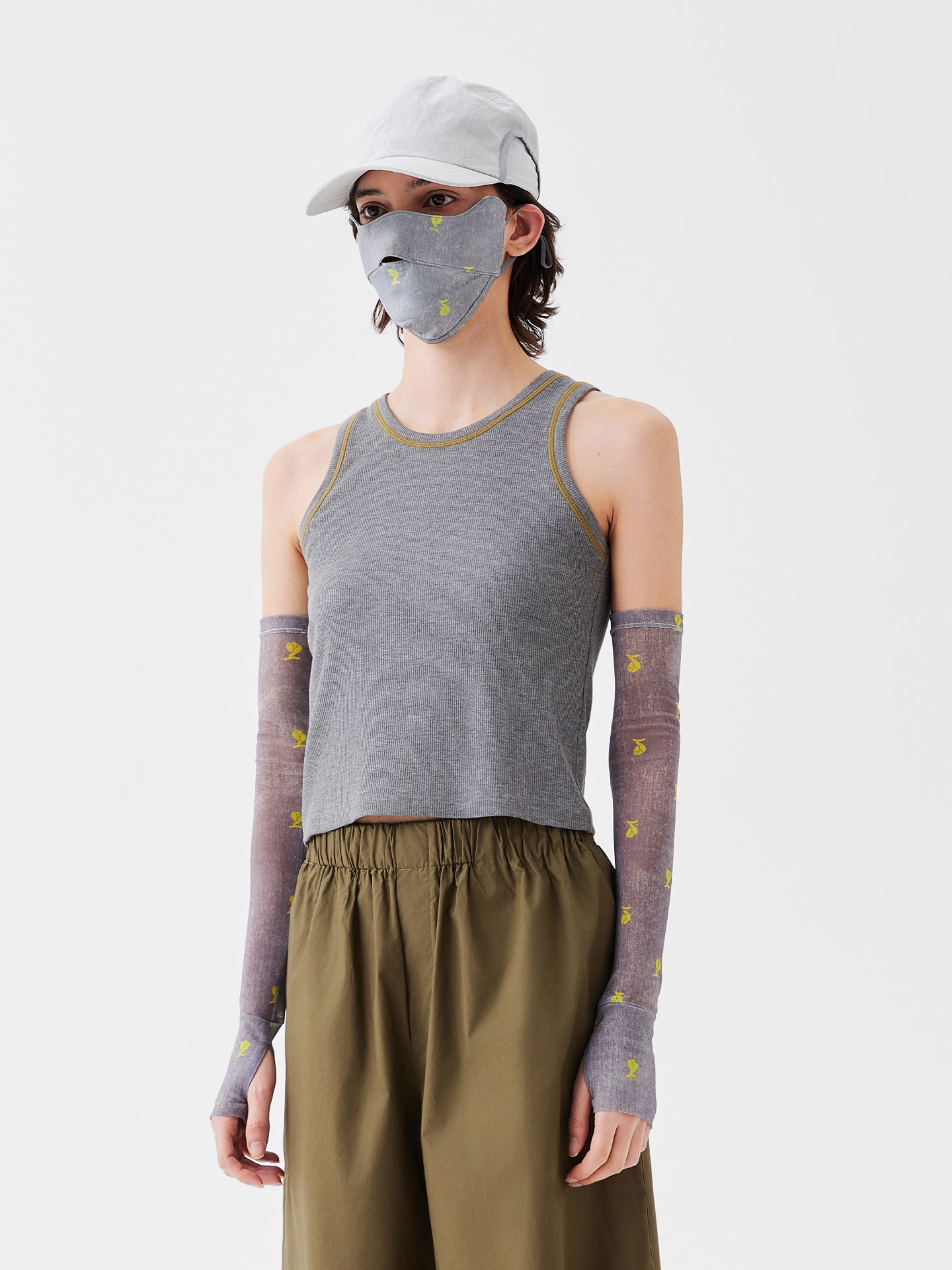 Moon Bloom Mesh Arm Sleeves