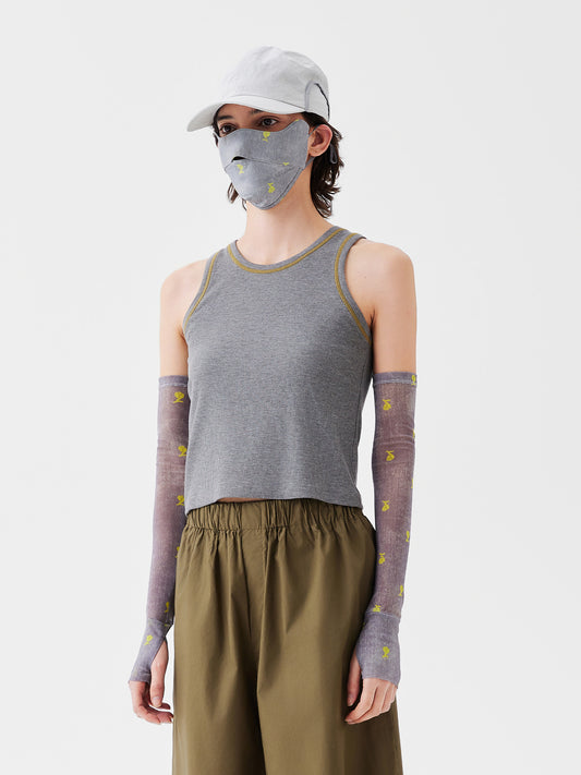 Moon Bloom Mesh Arm Sleeves