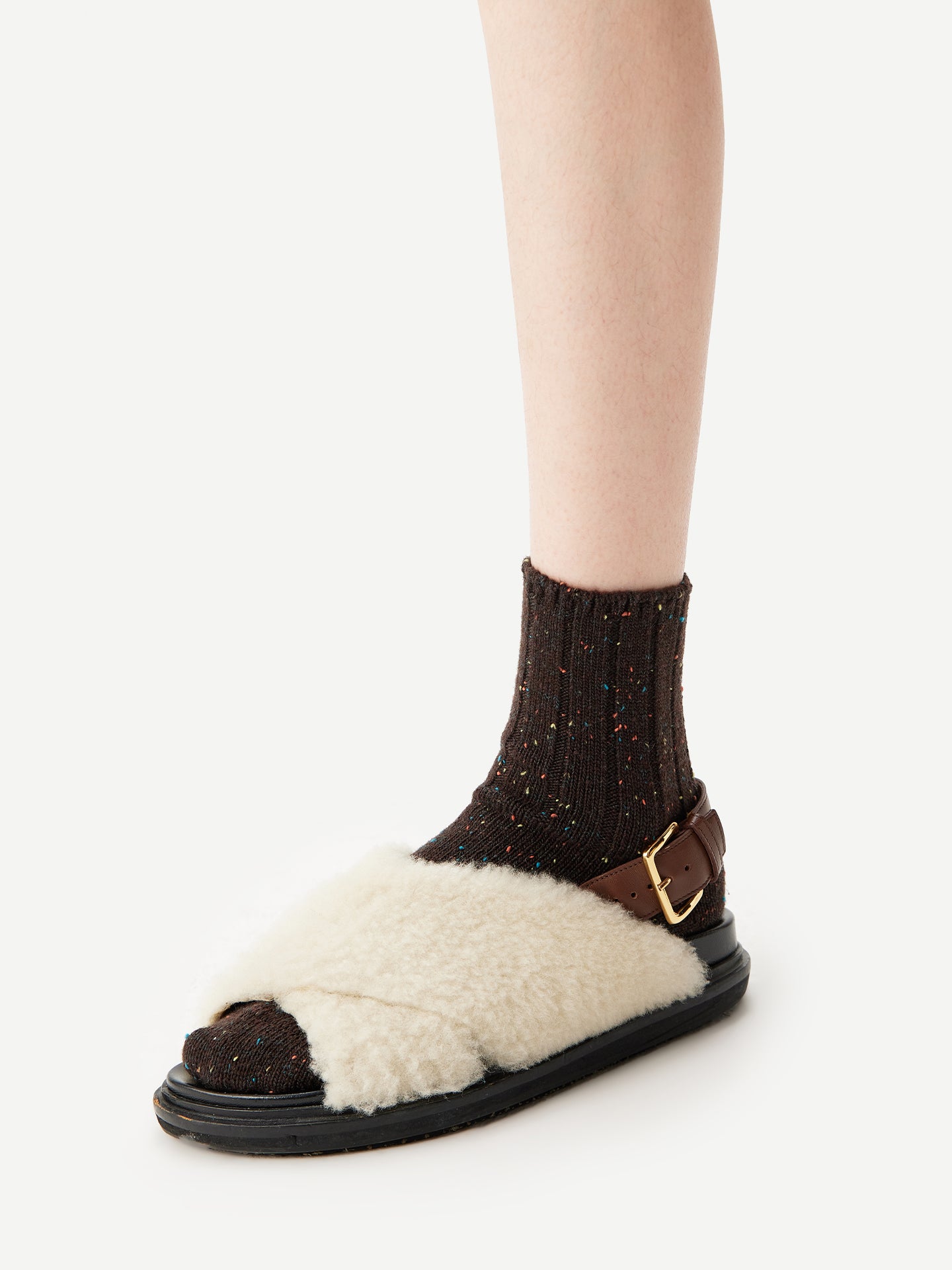 Merino Wool Dot Sock