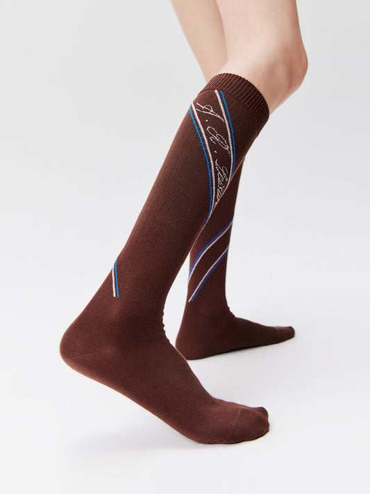 Vintage Sport Calf Socks
