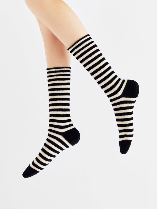 Stripe Crew Sock