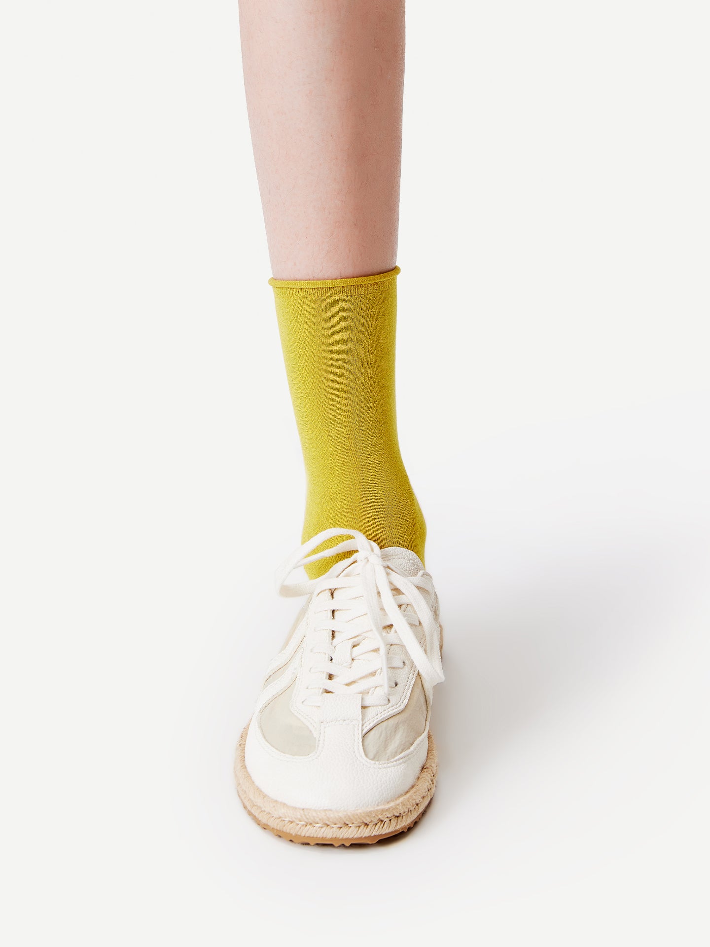 Mulberry Silk Modal Blend Crew Sock