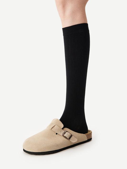 Silk Blend Calf Sock