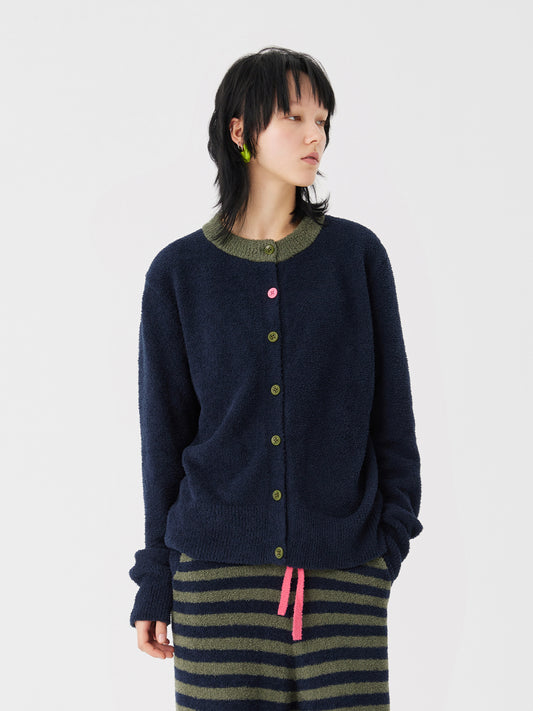 Fancy Cardigan Soft Sherpa Set