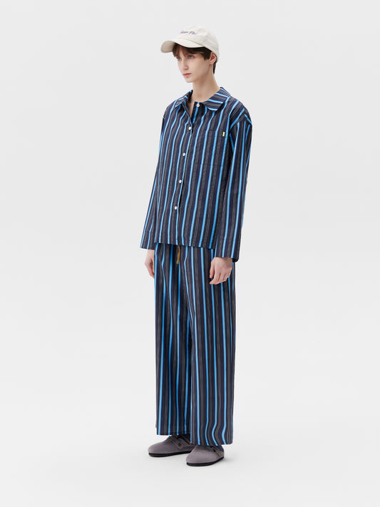 Midnight Stripe Lounge Set