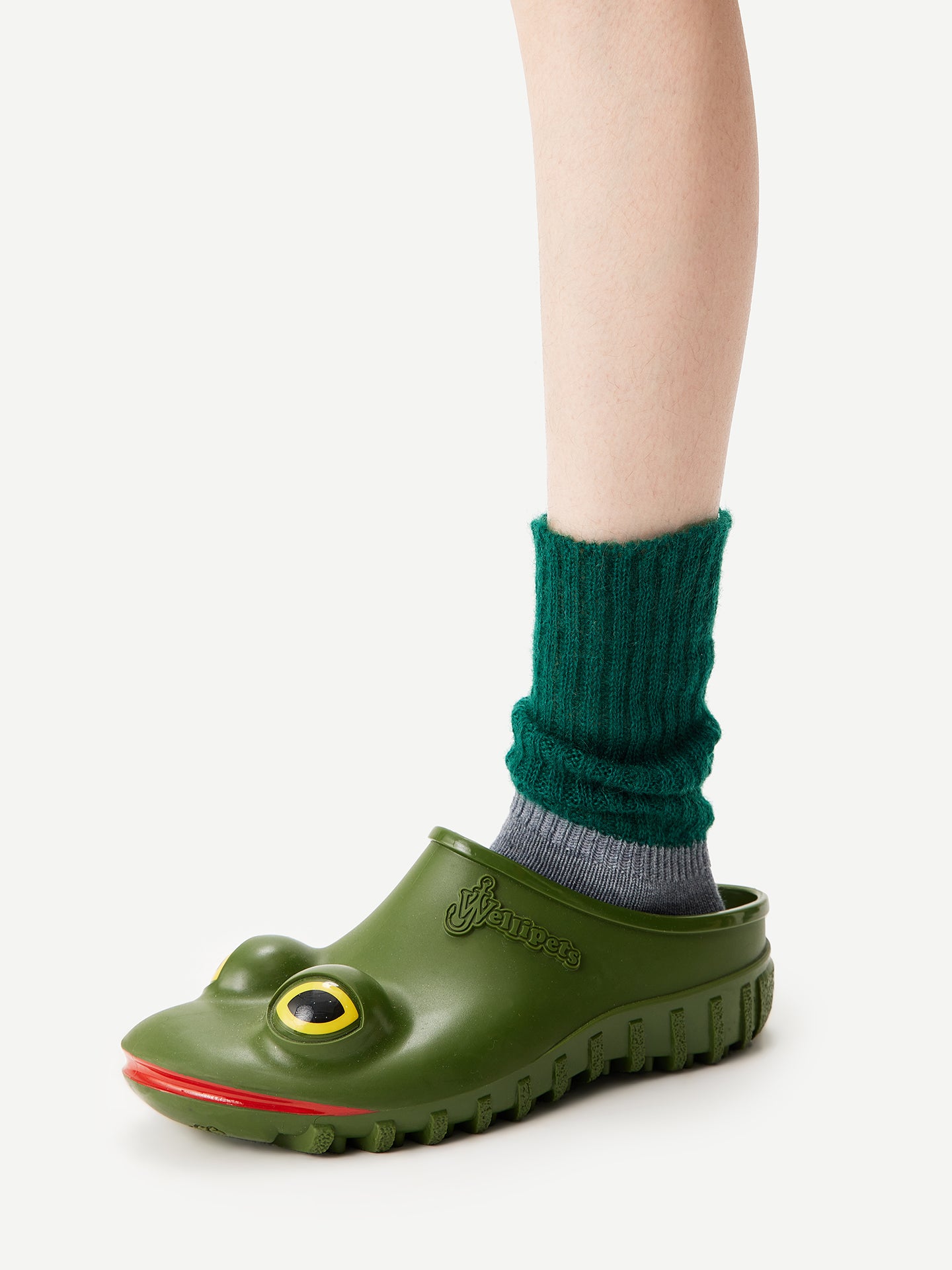 Mohair Wool Slouch Sock