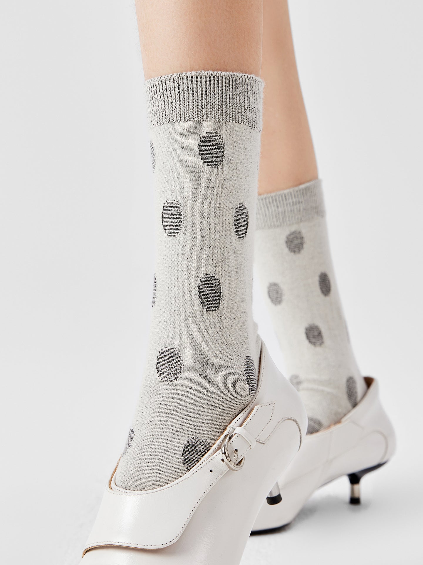 Polka Dot Crew Sock
