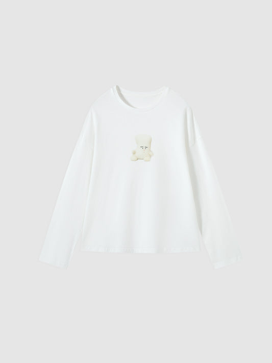 AR × Meriyasu Kataoka (片岡メリヤス) × atama Long-sleeve T-shirt