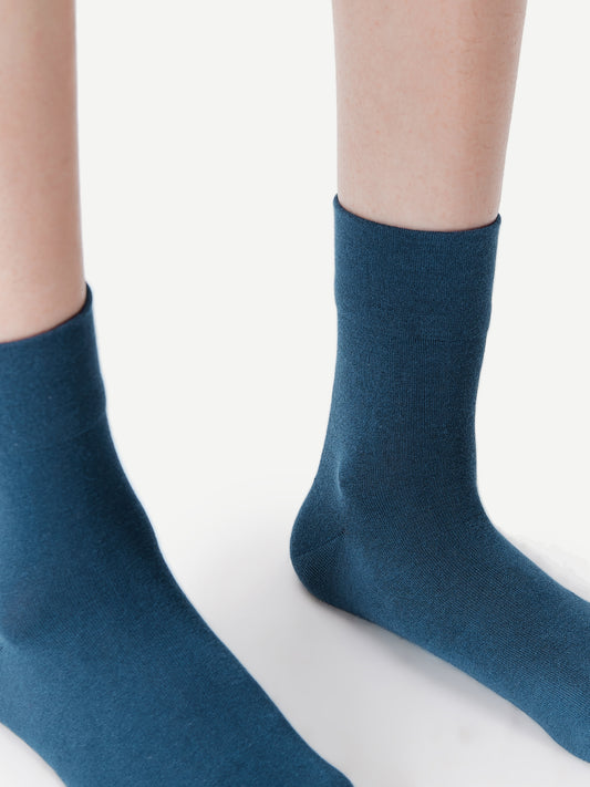 Mulberry Silk Modal Blend Ankle Socks