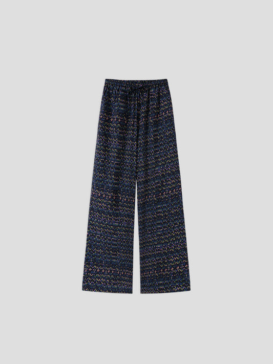 Heathered Print Loungewear Set