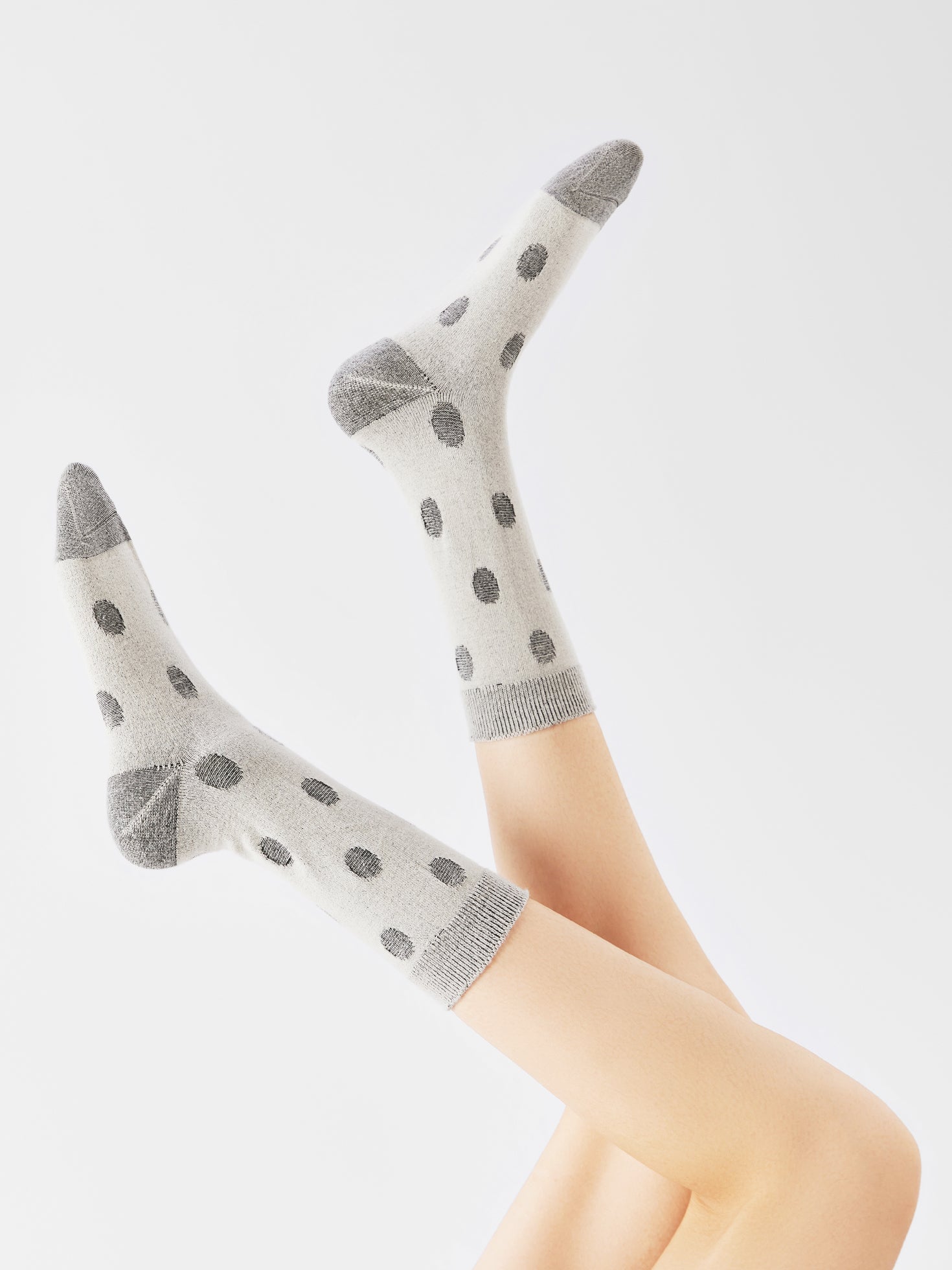 Polka Dot Crew Sock
