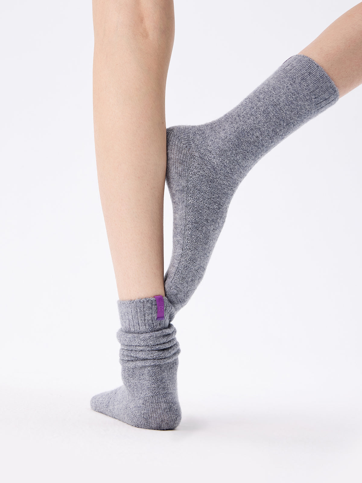 Purple Label AR Merino Wool Pineapple-Patterned Socks