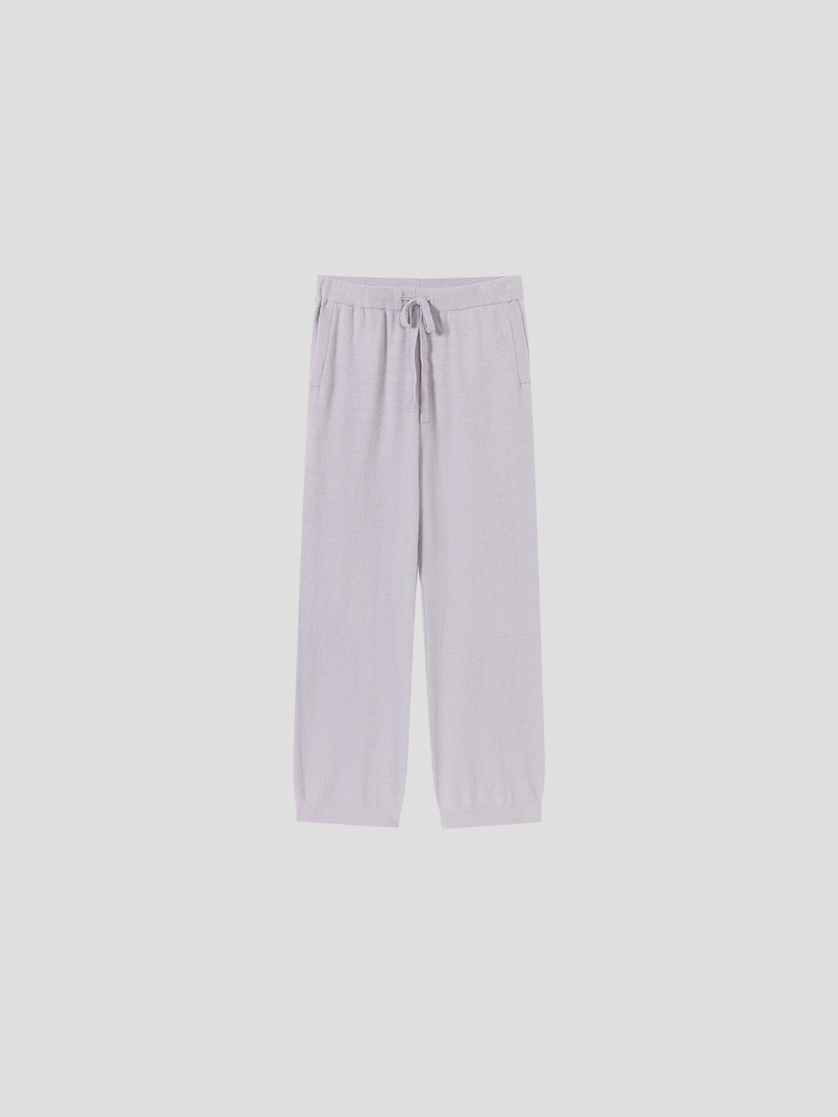 Contrasting-Color Pocketed Lightweight Fleece Loungewear