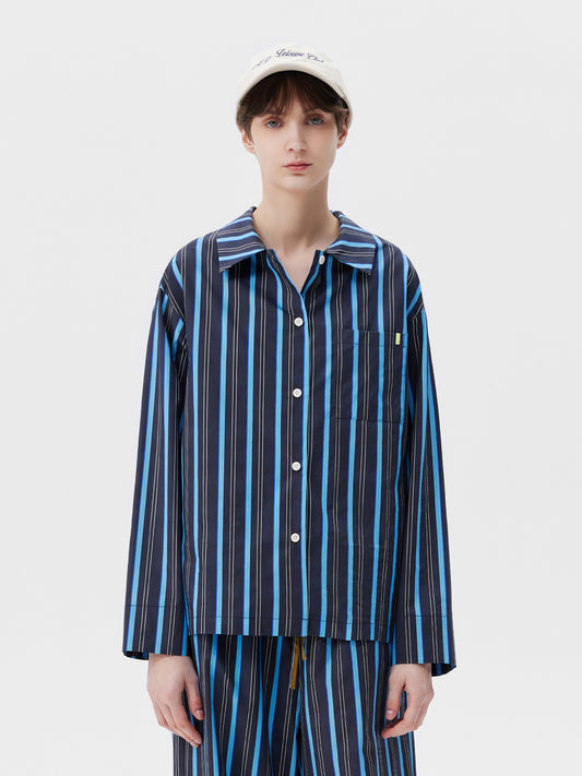 Midnight Stripe Lounge Set