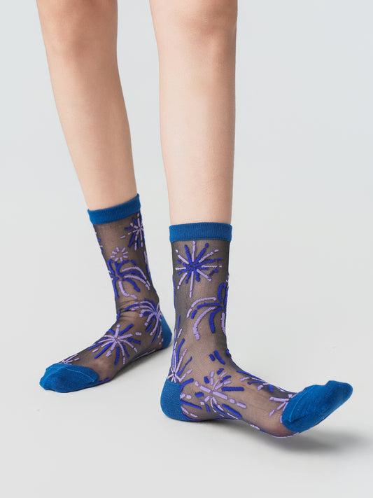 Firework Illusion Lite Crew Socks