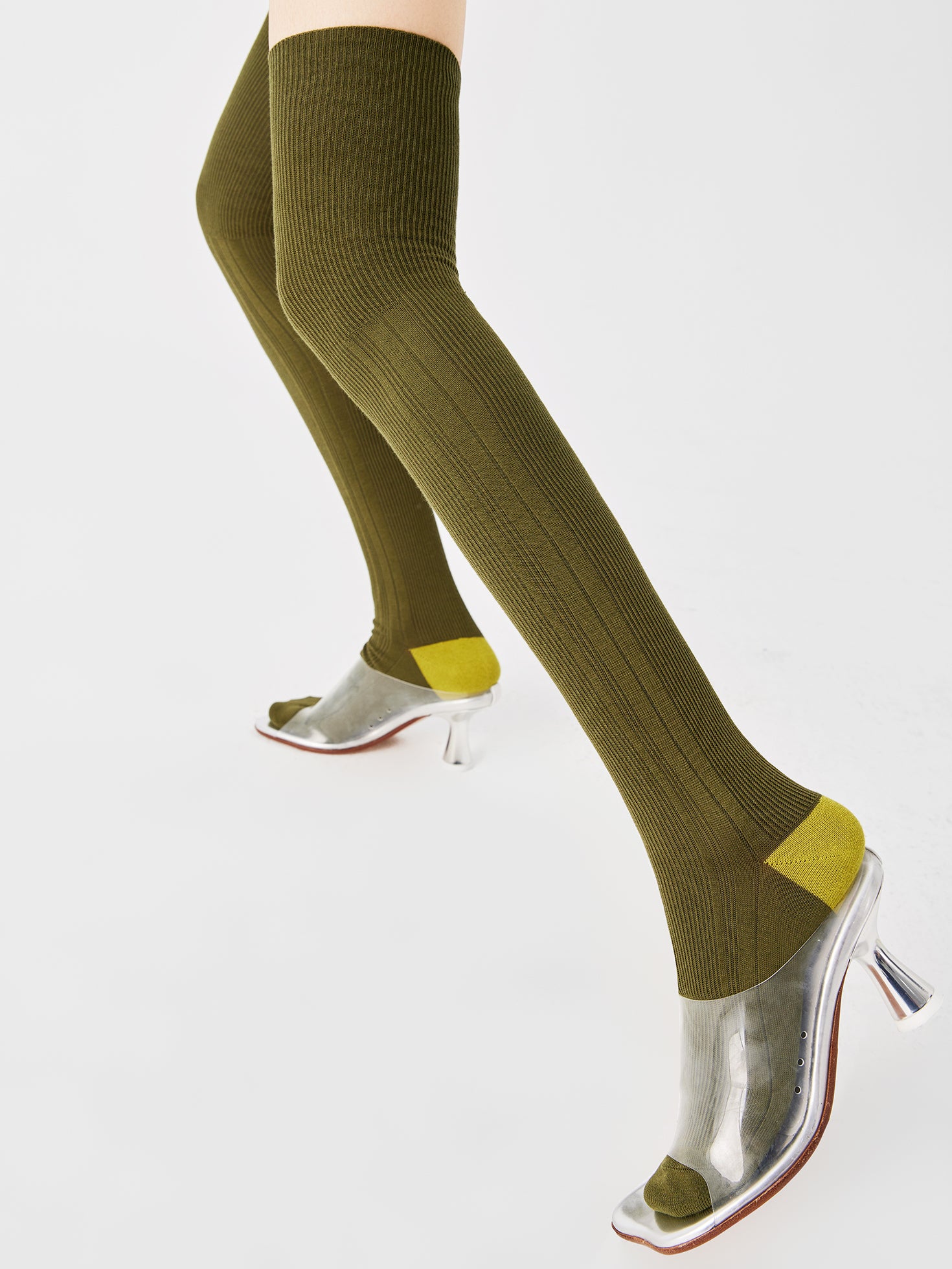 Ribbed Crew / Under Knee / Knee High Sock