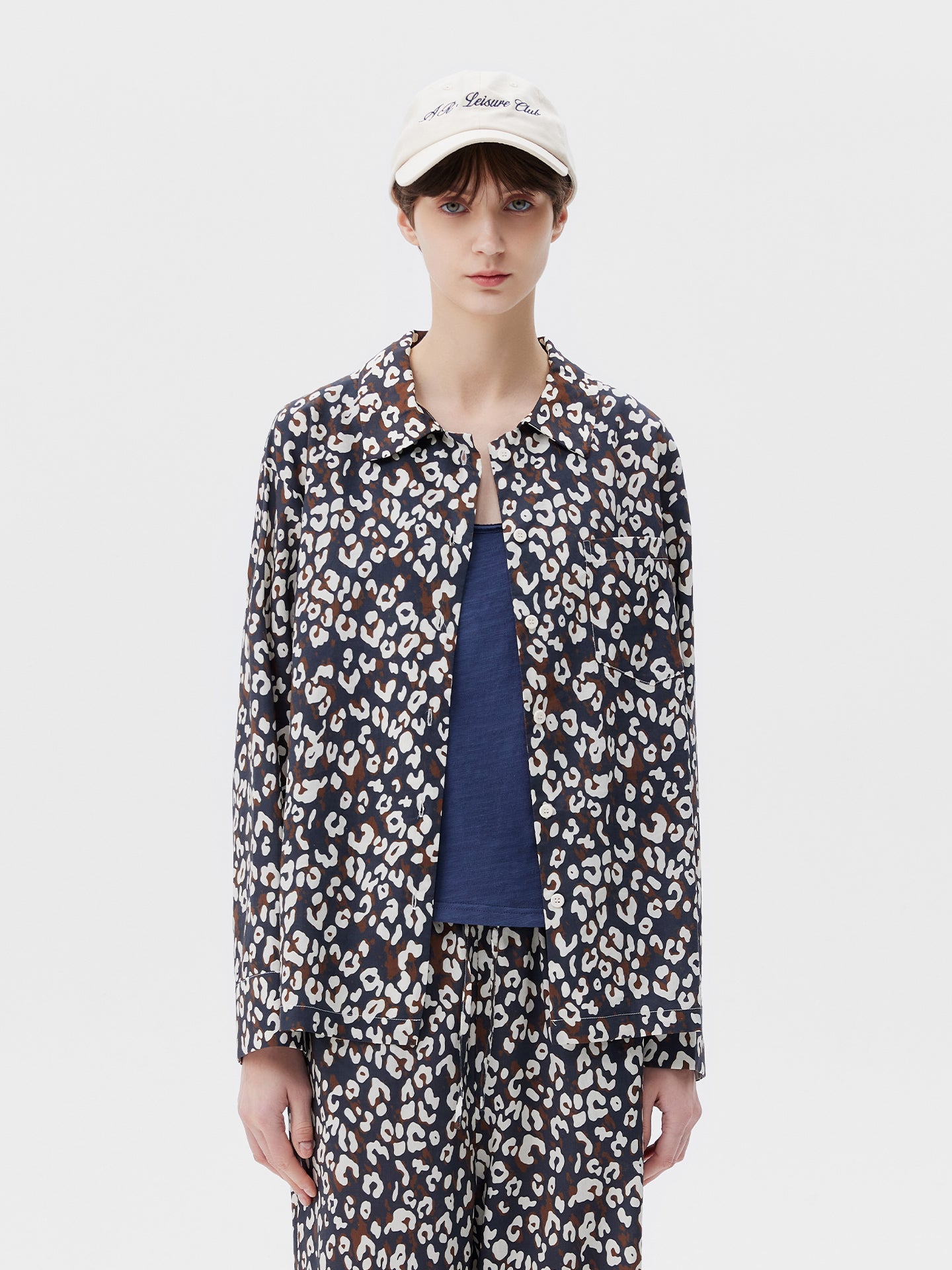 Leopard Print Loungewear Set