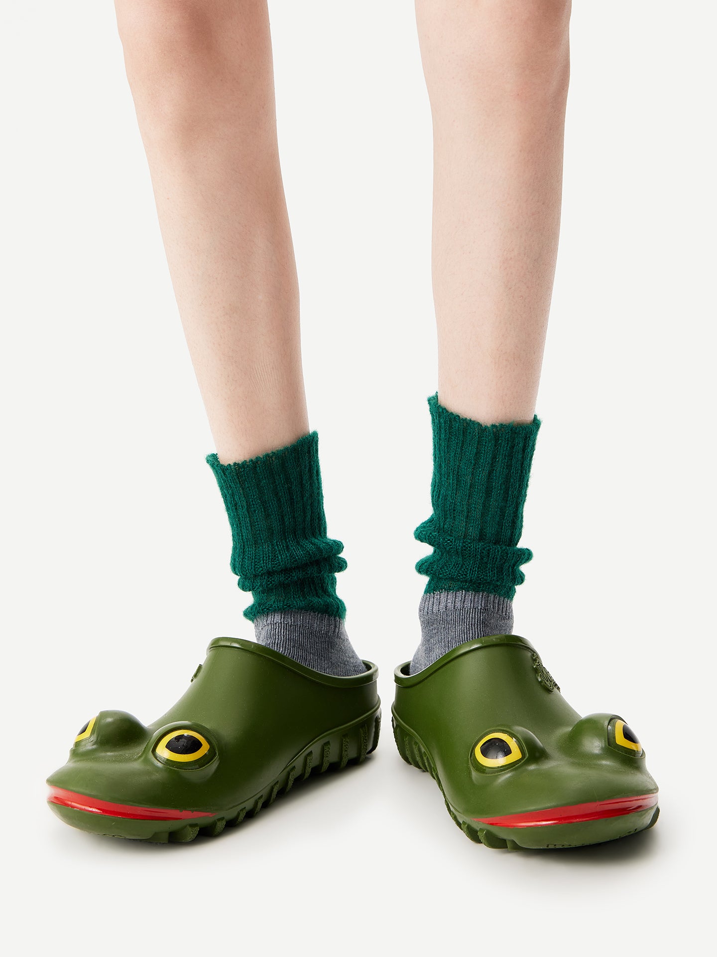 Mohair Wool Slouch Sock