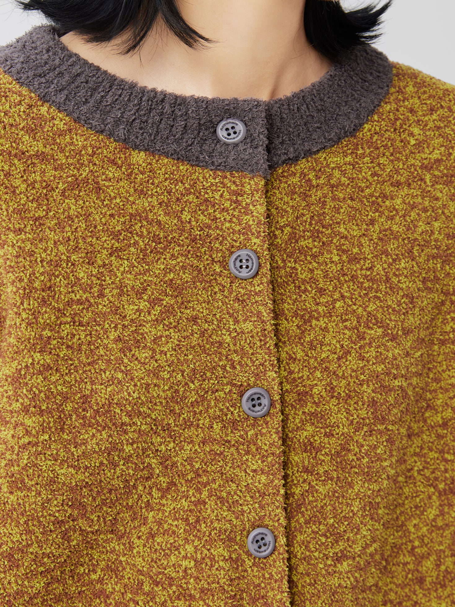 Classical Cardigan Soft Sherpa Set