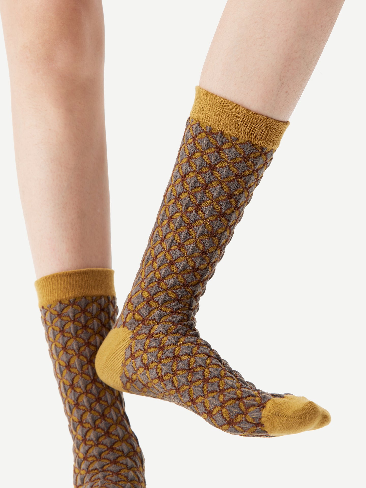 Antique Currency Crew Sock