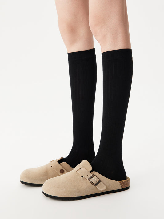 Silk Blend Calf Sock