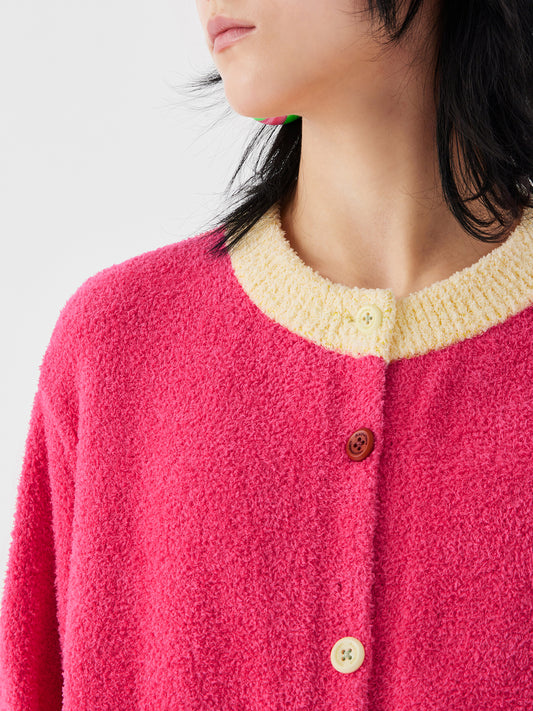 Fancy Cardigan Soft Sherpa Set