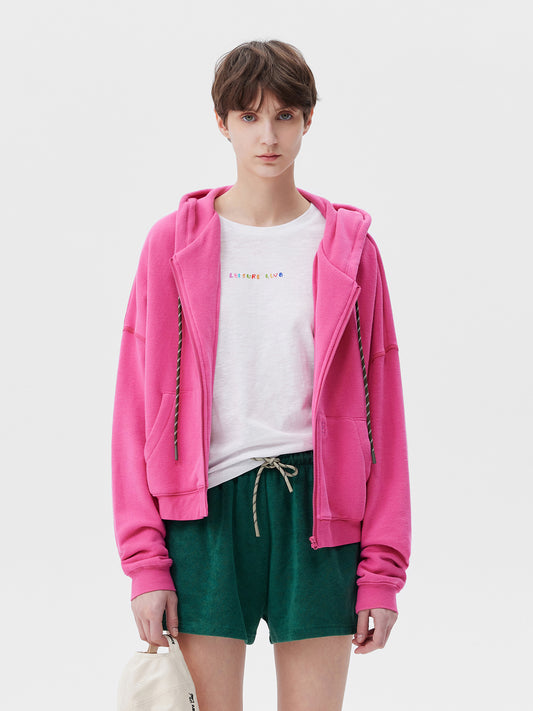 AR × Xuan Terry Zip-Up Hoodie