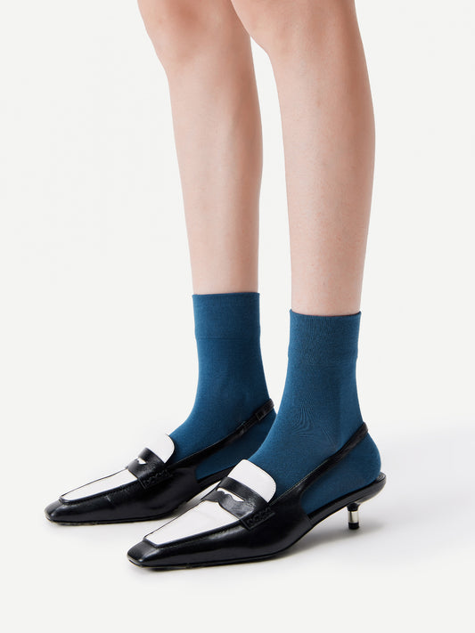 Mulberry Silk Modal Blend Ankle Socks