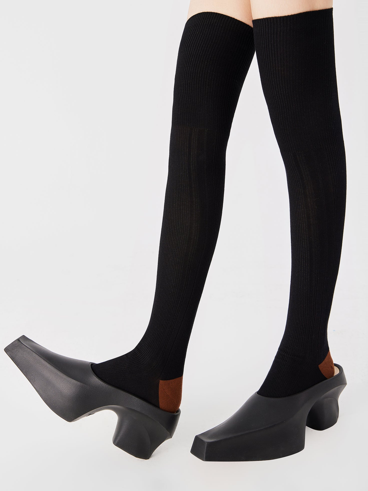 Ribbed Crew / Under Knee / Knee High Sock