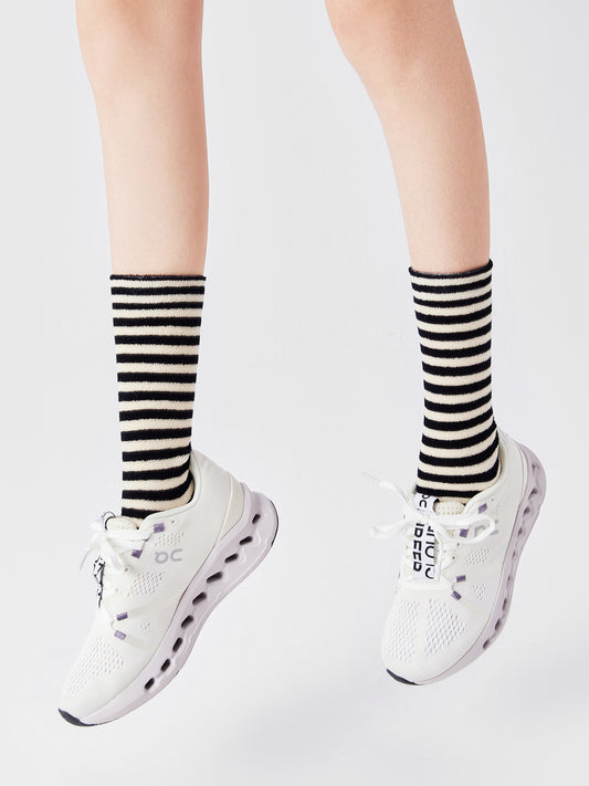 Stripe Crew Sock