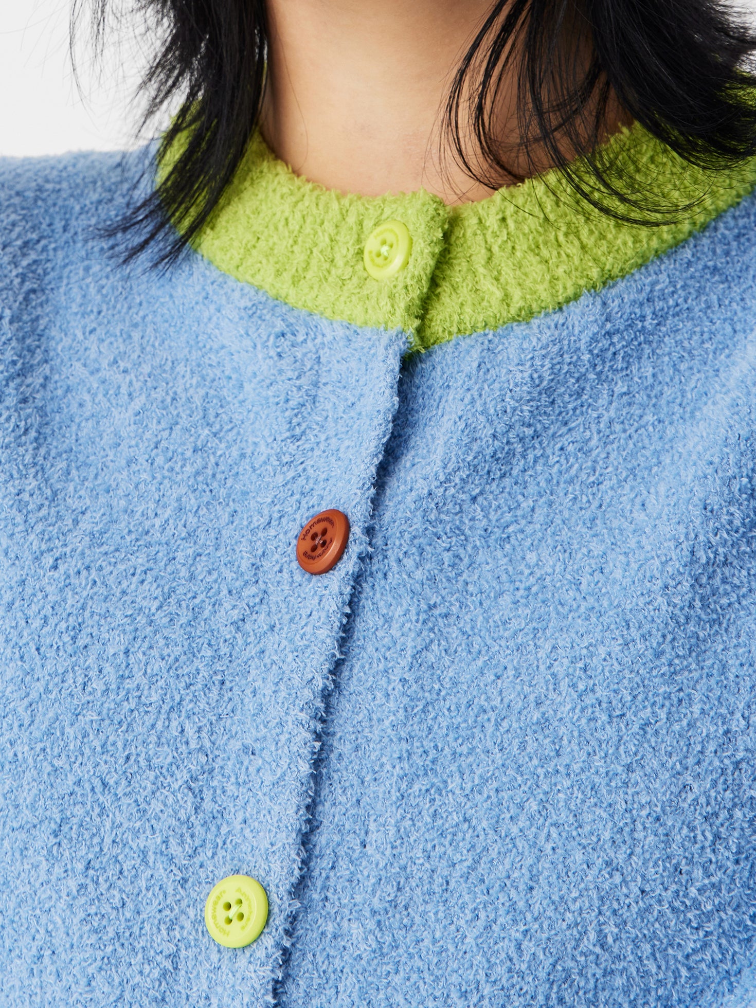 Fancy Cardigan Soft Sherpa Set