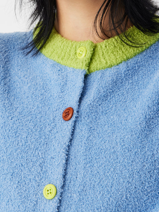 Fancy Cardigan Soft Sherpa Set