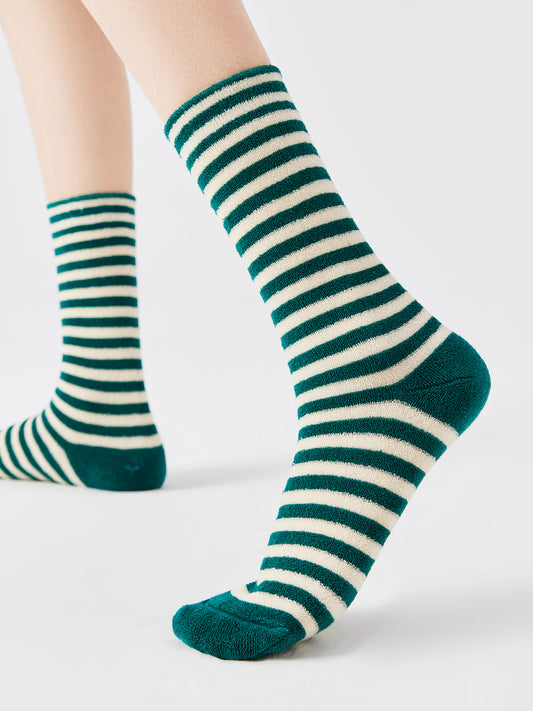 Stripe Crew Sock